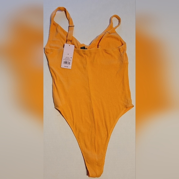 Wild Fable Bodysuit Size Small Orange - Picture 8 of 10